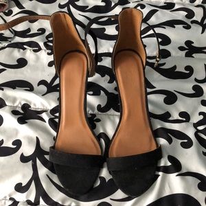 Black heels